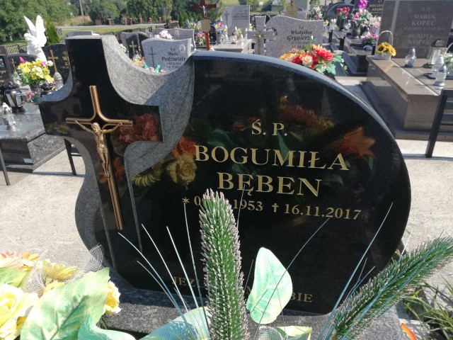 Bogumiła Bęben 1953 Oświęcim - Grobonet - Wyszukiwarka osób pochowanych