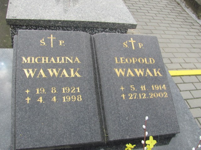 Michalina Wawak 1921 Oświęcim - Grobonet - Wyszukiwarka osób pochowanych