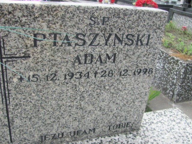 Adam Ptaszyński 1934 Oświęcim - Grobonet - Wyszukiwarka osób pochowanych