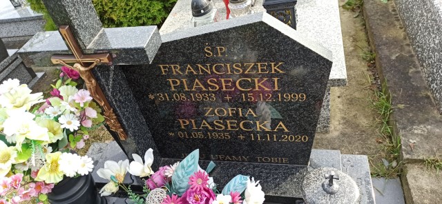 Franciszek Piasecki 1933 Oświęcim - Grobonet - Wyszukiwarka osób pochowanych