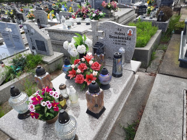 Grób Helena Bronkowska
