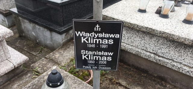 Władysława Klimas 1946 Oświęcim - Grobonet - Wyszukiwarka osób pochowanych