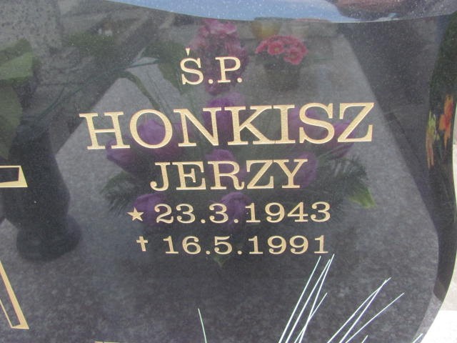 Jerzy Honkisz 1943 Oświęcim - Grobonet - Wyszukiwarka osób pochowanych