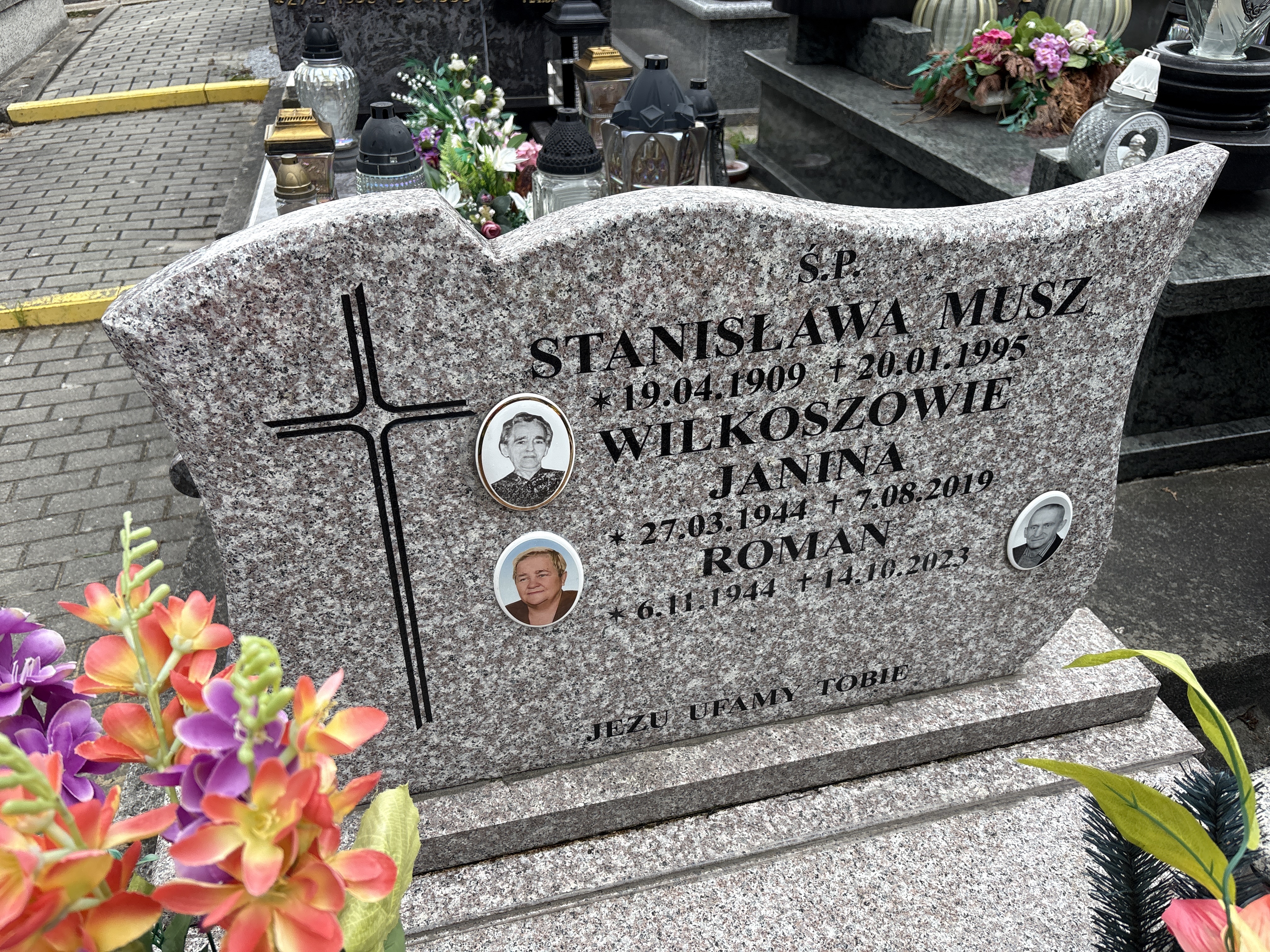 Grób Janina Wilkosz