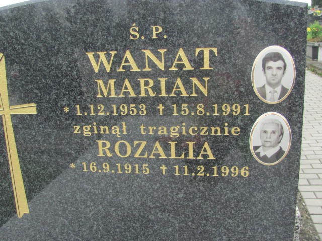 Marian Wanat 1953 Oświęcim - Grobonet - Wyszukiwarka osób pochowanych