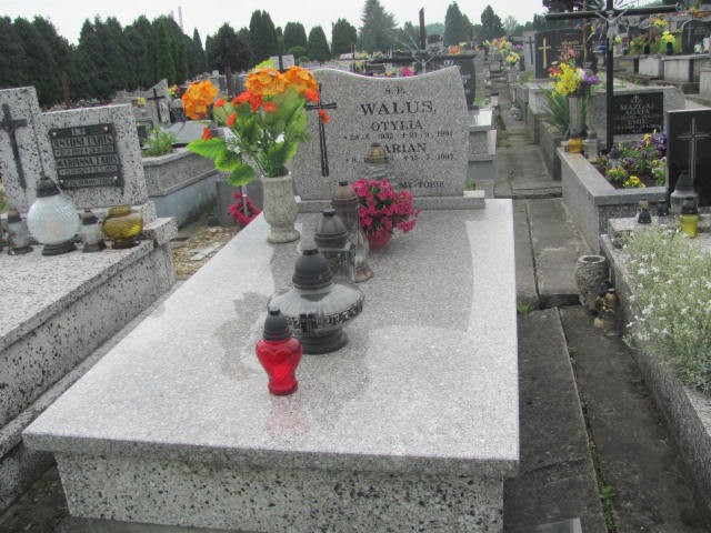 Grób Otylia Walus
