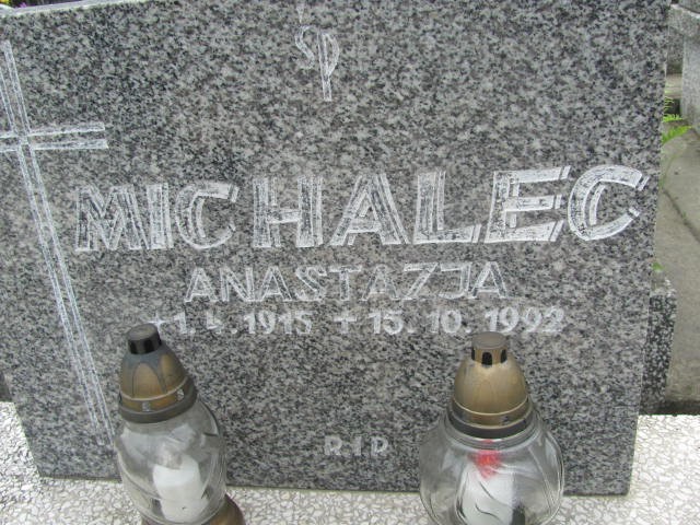 Anastazja Michalec 1915 Oświęcim - Grobonet - Wyszukiwarka osób pochowanych