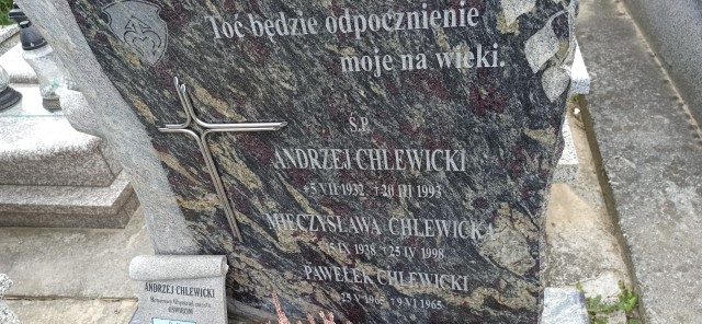 Grób Andrzej Chlewicki