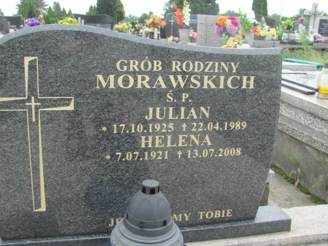 Helena Morawska 1921 Oświęcim - Grobonet - Wyszukiwarka osób pochowanych