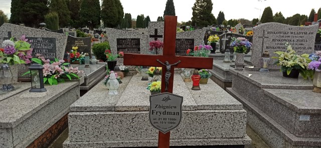 Zbigniew Frydman 1950 Oświęcim - Grobonet - Wyszukiwarka osób pochowanych