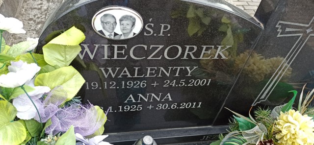 Anna Wieczorek 1925 Oświęcim - Grobonet - Wyszukiwarka osób pochowanych