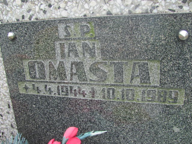 Janusz Omasta 1944 Oświęcim - Grobonet - Wyszukiwarka osób pochowanych