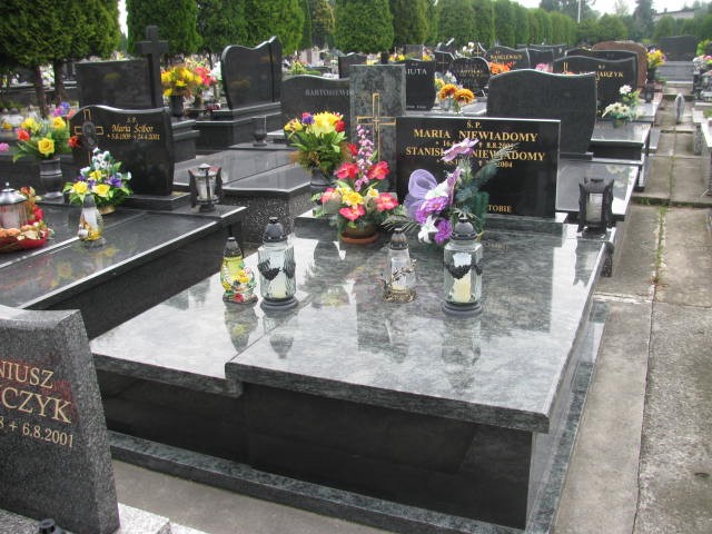 Grób Stanisław Niewiadomy