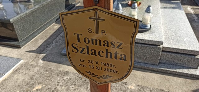 Tomasz Szlachta 1985 Oświęcim - Grobonet - Wyszukiwarka osób pochowanych