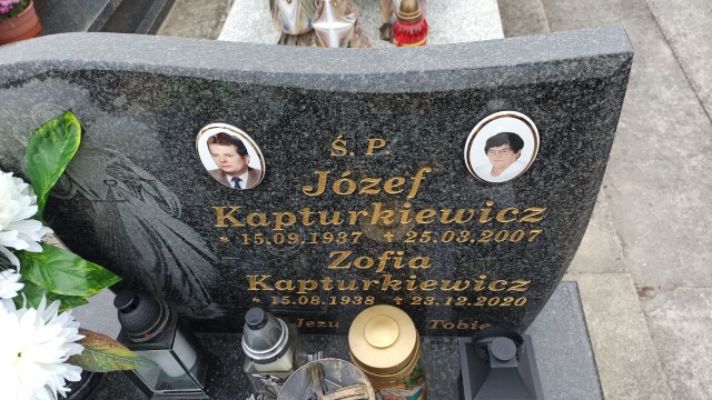 Zofia Kapturkiewicz 1938 Oświęcim - Grobonet - Wyszukiwarka osób pochowanych
