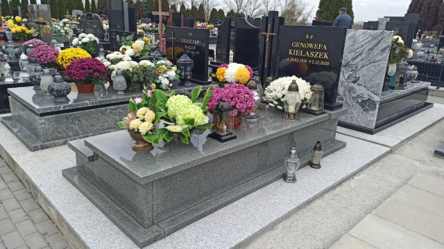 Grób Genowefa Kiełaszek