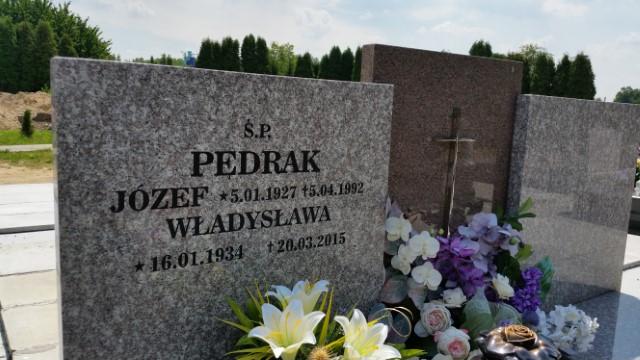 Grób Władysława Pędrak