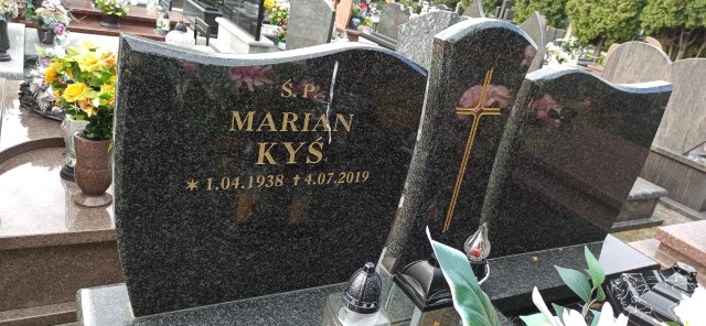Marian Kyś 1938 Oświęcim - Grobonet - Wyszukiwarka osób pochowanych