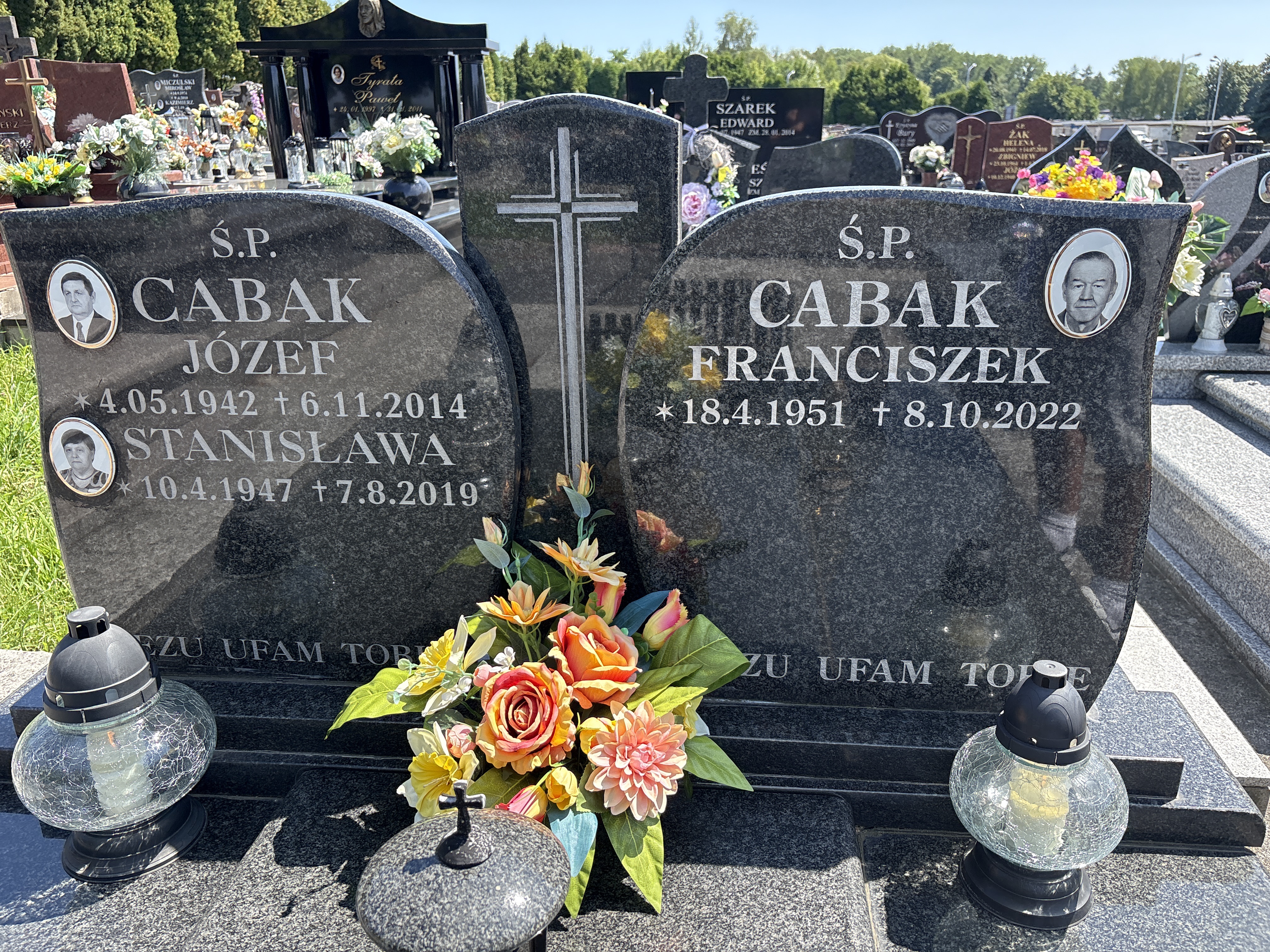 Grób Stanisława Cabak