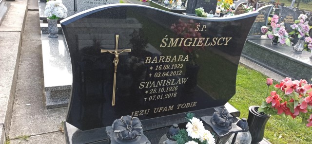Barbara Śmigielska 1929 Oświęcim - Grobonet - Wyszukiwarka osób pochowanych