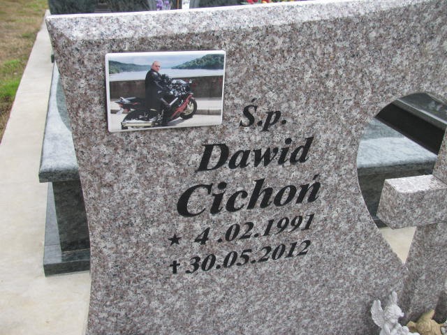 Dawid Cichoń 1991 Oświęcim - Grobonet - Wyszukiwarka osób pochowanych