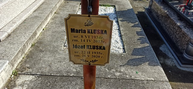Maria Kluska 1934 Oświęcim - Grobonet - Wyszukiwarka osób pochowanych
