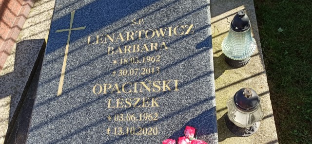 Barbara Lenartowicz 1962 Oświęcim - Grobonet - Wyszukiwarka osób pochowanych