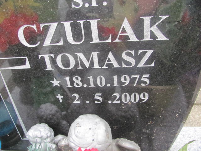Tomasz Czulak 1975 Oświęcim - Grobonet - Wyszukiwarka osób pochowanych
