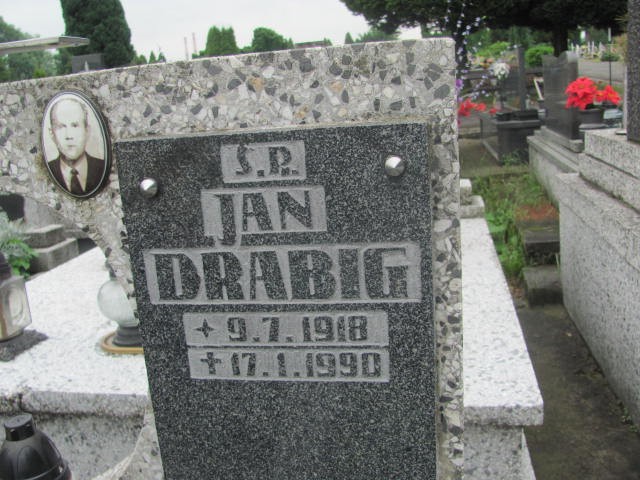 Jan Drabig 1918 Oświęcim - Grobonet - Wyszukiwarka osób pochowanych