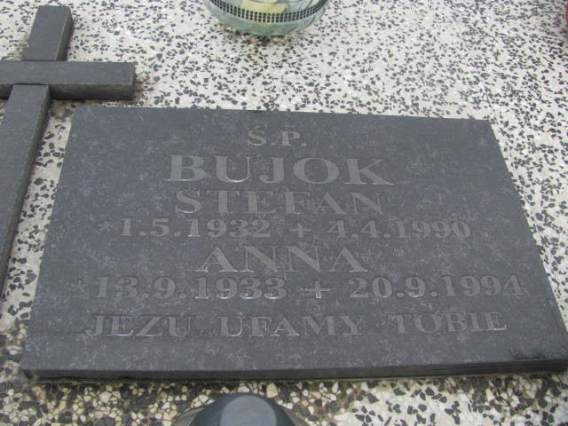 Stefan Bujok 1932 Oświęcim - Grobonet - Wyszukiwarka osób pochowanych