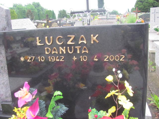 Danuta Łuczak 1942 Oświęcim - Grobonet - Wyszukiwarka osób pochowanych