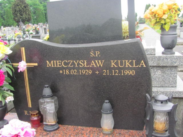 Mieczysław Kukla 1920 Oświęcim - Grobonet - Wyszukiwarka osób pochowanych