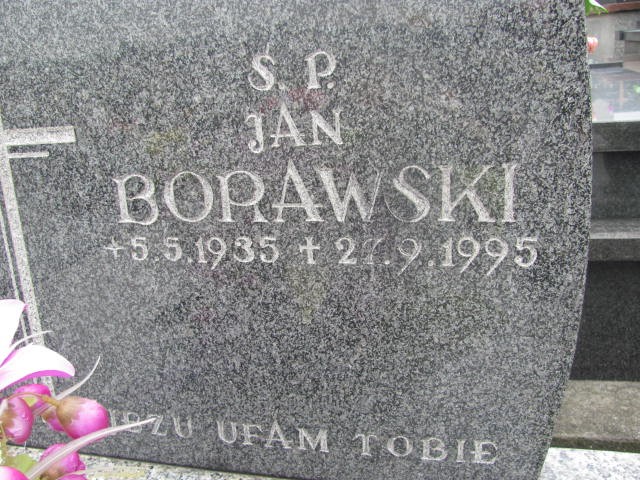 Jan Borawski 1935 Oświęcim - Grobonet - Wyszukiwarka osób pochowanych
