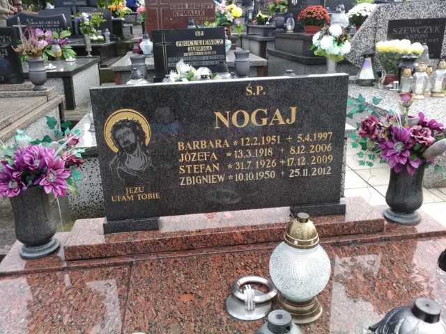 Barbara Nogaj 1951 Oświęcim - Grobonet - Wyszukiwarka osób pochowanych