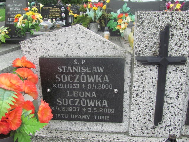 Leona Soczówka 1937 Oświęcim - Grobonet - Wyszukiwarka osób pochowanych