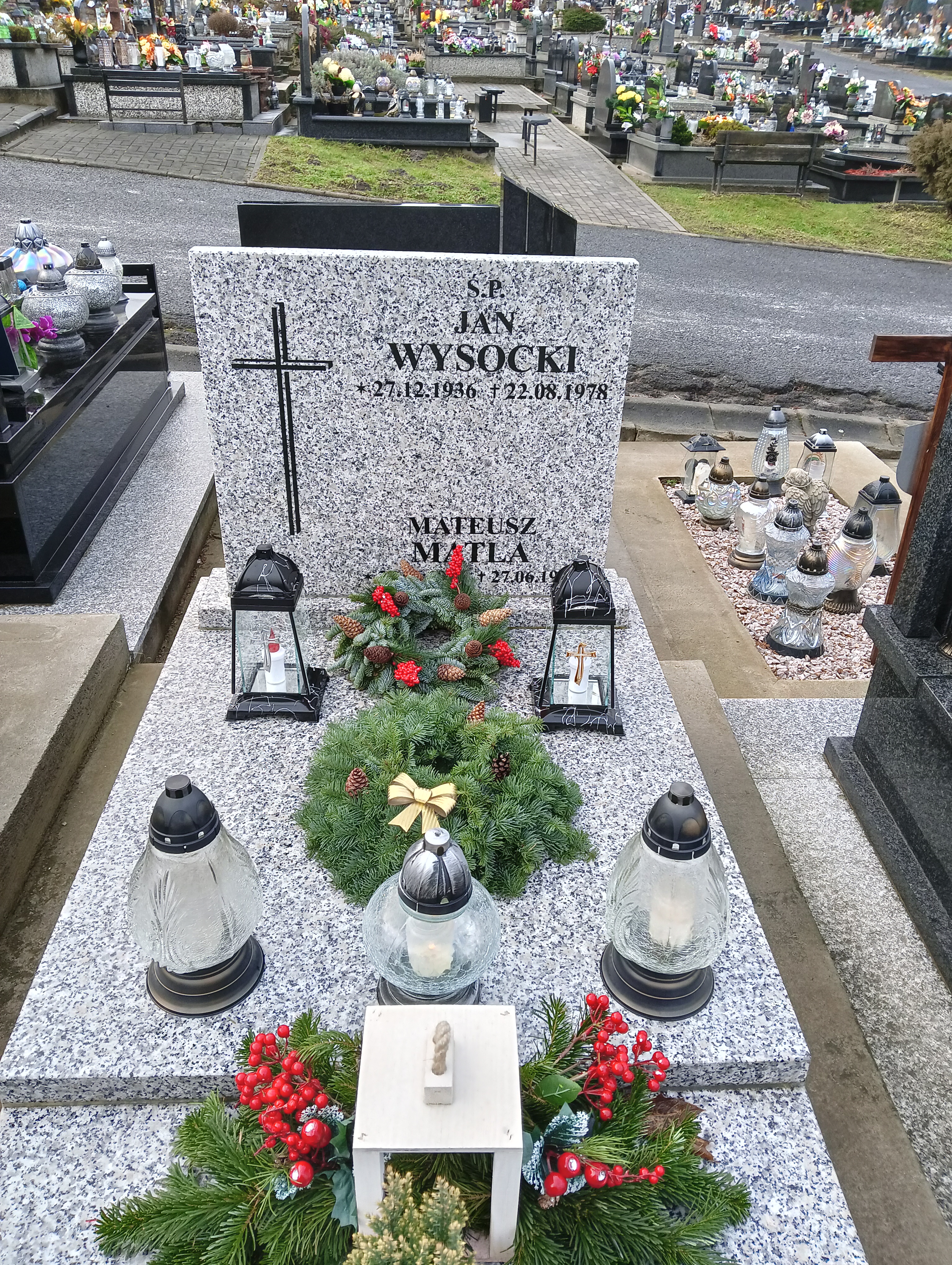 Grób Maria Wysocka
