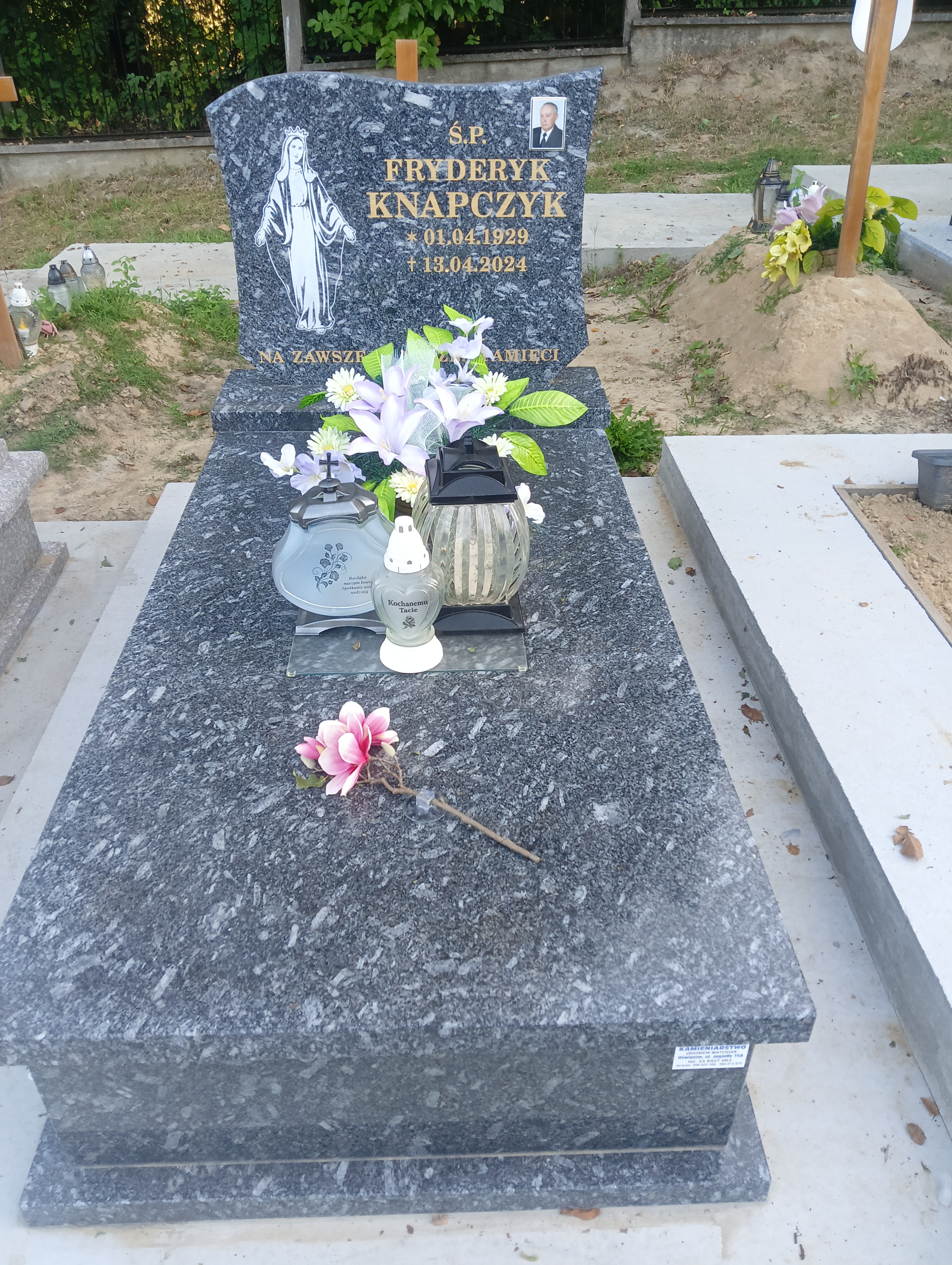 Fryderyk Knapczyk 1929 Oświęcim - Grobonet - Wyszukiwarka osób pochowanych