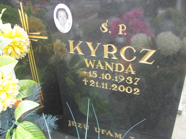 Wanda Kyrcz 1937 Oświęcim - Grobonet - Wyszukiwarka osób pochowanych