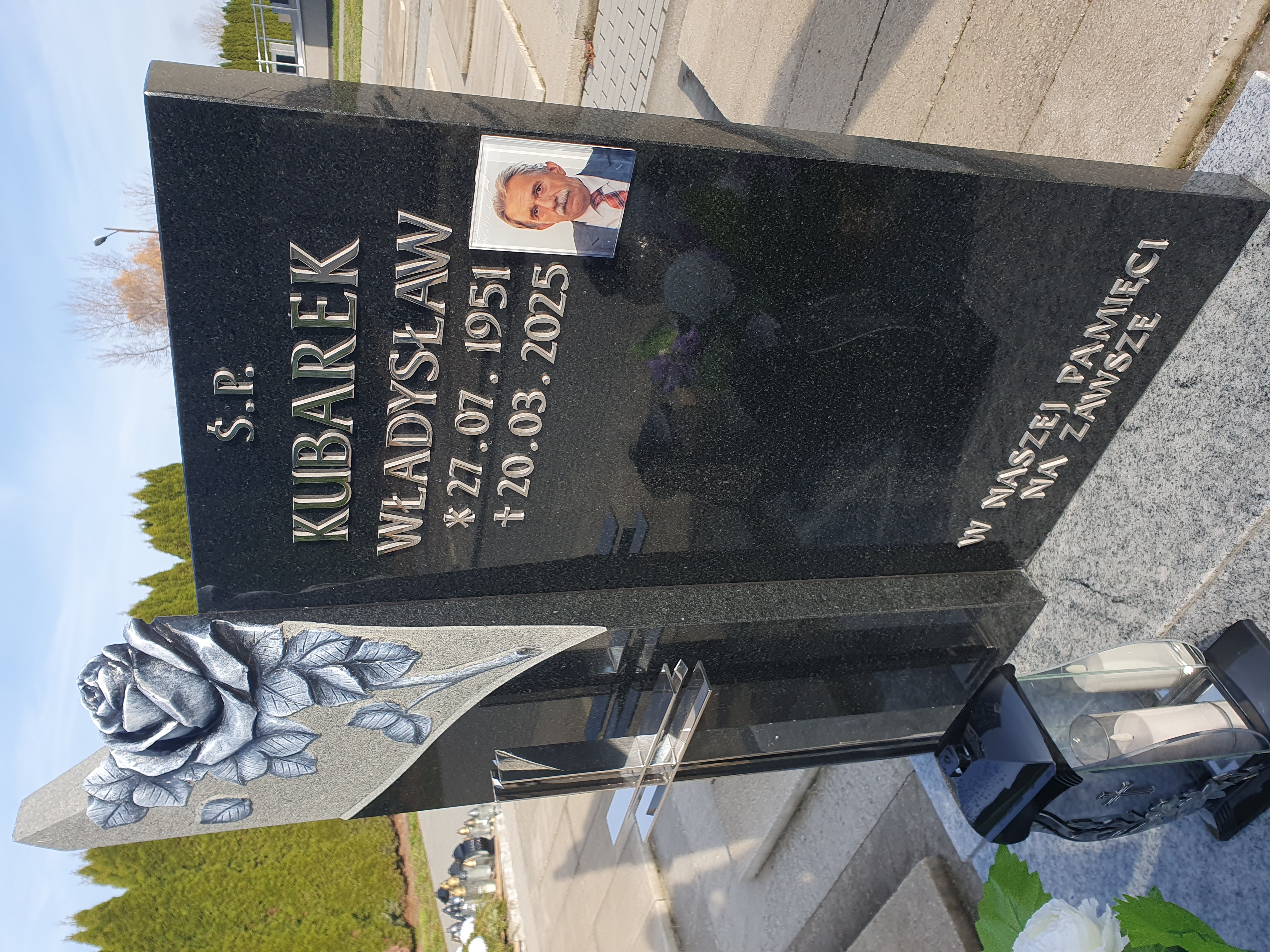 Grób Władysław Kubarek