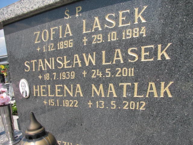 Stanisław Lasek 1939 Oświęcim - Grobonet - Wyszukiwarka osób pochowanych