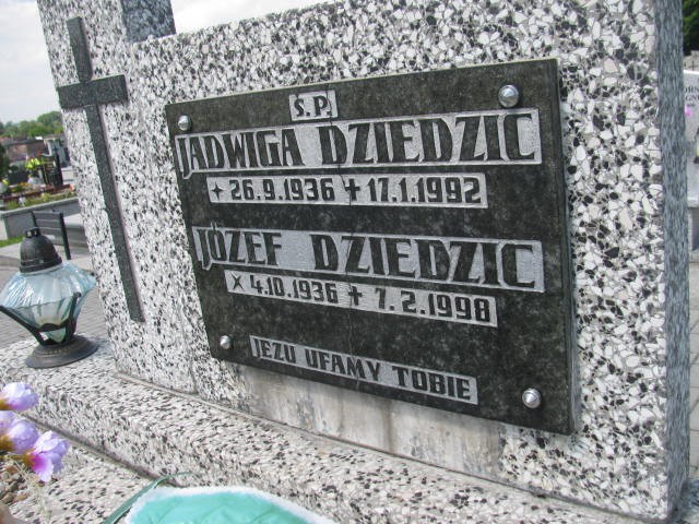 Jadwiga Dziedzic 1936 Oświęcim - Grobonet - Wyszukiwarka osób pochowanych