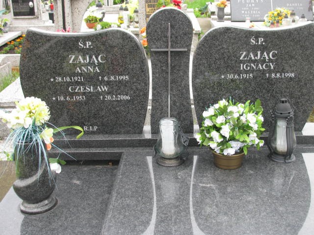 Anna Zając 1921 Oświęcim - Grobonet - Wyszukiwarka osób pochowanych