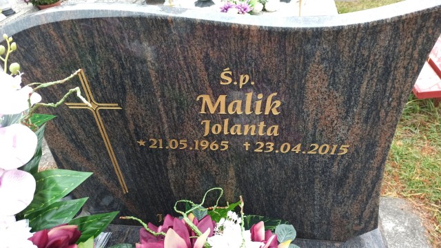 Jolanta Malik 1965 Oświęcim - Grobonet - Wyszukiwarka osób pochowanych