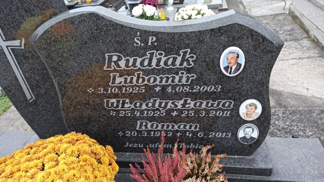 Grób Roman Rudiak