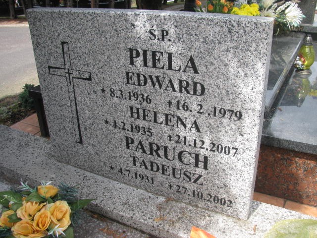 Helena Paruch 1935 Oświęcim - Grobonet - Wyszukiwarka osób pochowanych