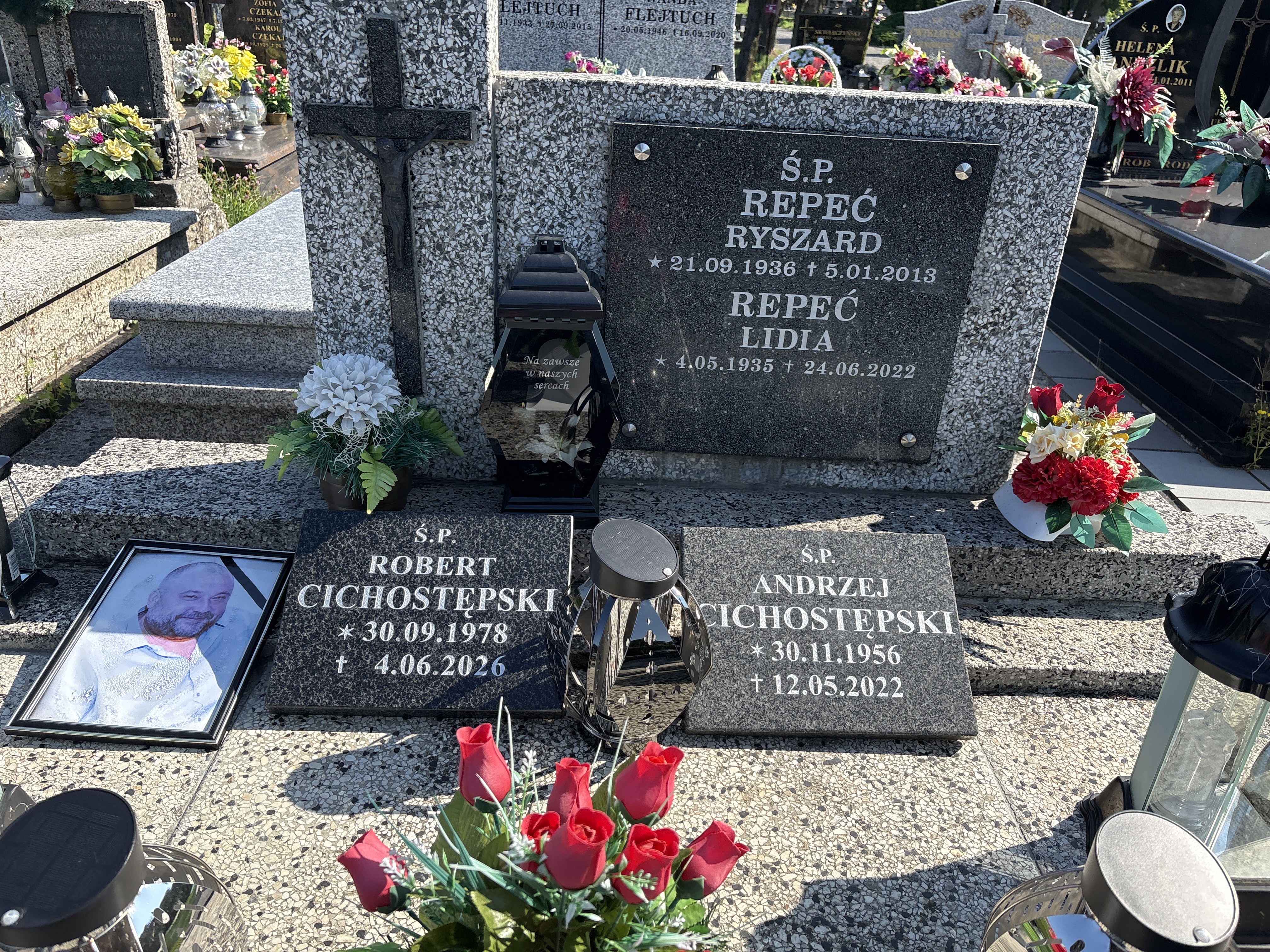 Grób Ryszard Repeć