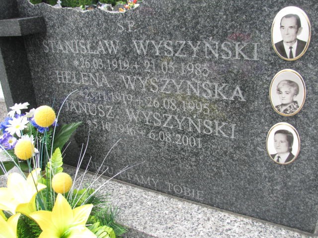 Stanisław Wyszyński 1919 Oświęcim - Grobonet - Wyszukiwarka osób pochowanych