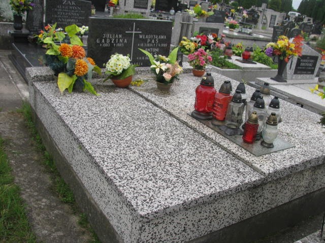 Grób Julian Gadzina
