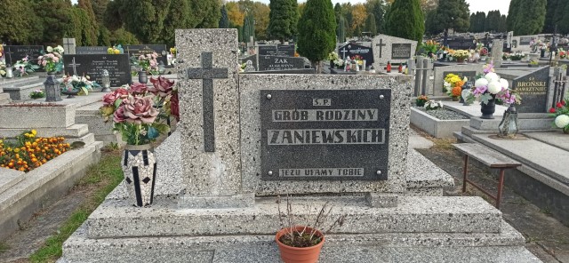 Maria Zaniewska 1908 Oświęcim - Grobonet - Wyszukiwarka osób pochowanych