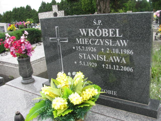 Stanisława Wróbel 1929 Oświęcim - Grobonet - Wyszukiwarka osób pochowanych